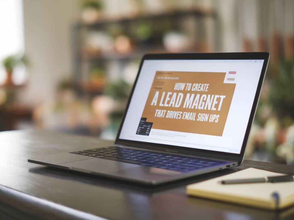 How to create a lead magnet that drives email sign-ups